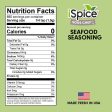 iSpice | Seafood Seasoning | 8.1 oz | Mixed Spices & Seasonings | Kosher | Savory mix Online Sale