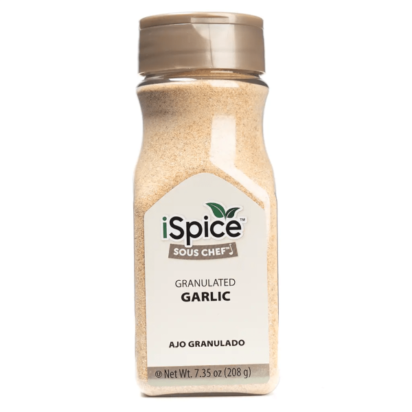 iSpice | Garlic Granulated |  Gourmet Spice | Kosher | Halal | Intense Flavor For Discount