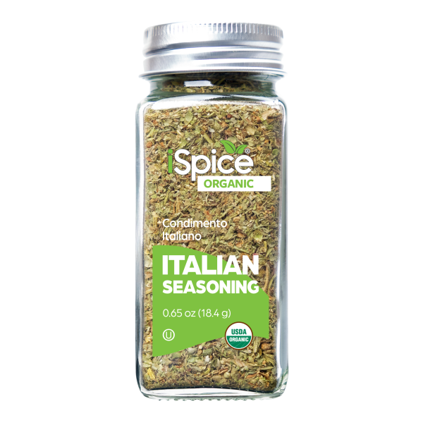 iSpice | Organic Italian Seasoning | 0.65 oz | Premium Seasoning | Kosher | USDA Organic Certified Online