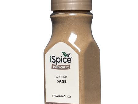 iSpice | Sage Ground | 3.2oz | Premium Herbs | Kosher | Aromatic herb Discount