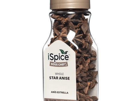 iSpice | Star Anise Whole | 2.2 oz | Gourmet Spice | Kosher | Flavor booster Discount