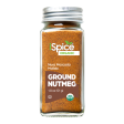 iSpice |  Organic Nutmeg Ground | 1.8 oz | Premium Spices | Kosher | USDA Organic Certified Online now