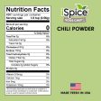 iSpice | Dark Chili Powder | 6.6 oz |  Gourmet Spice | Kosher | Pure Ground For Cheap