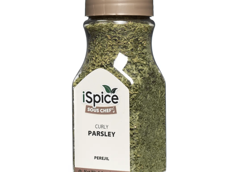 iSpice | Parsley Curly | 1.1 oz | Premium Herbs | Kosher | Halal | Herbal aroma Supply