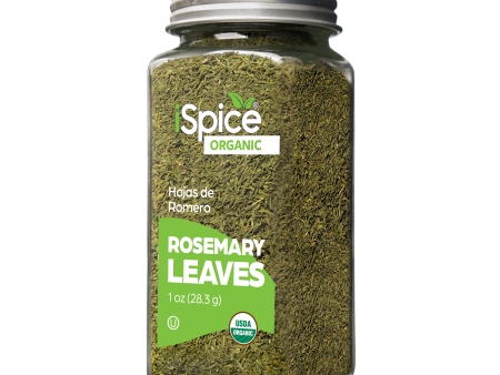 iSpice | Organic Rosemary Leaves | 1 oz | Premium Herbs | Kosher | USDA Organic Certified For Discount