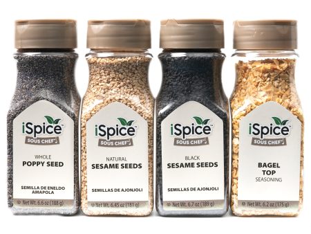 iSpice | 4 Pack of Baking Topping | Bakeology | Mixed Spices & Seasonings Gift Set | Kosher on Sale