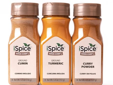 iSpice | 3 Pack of Indian Cuisine Spices | Sunrise | Mixed Spices & Seasonings Gift Set | Kosher Sale