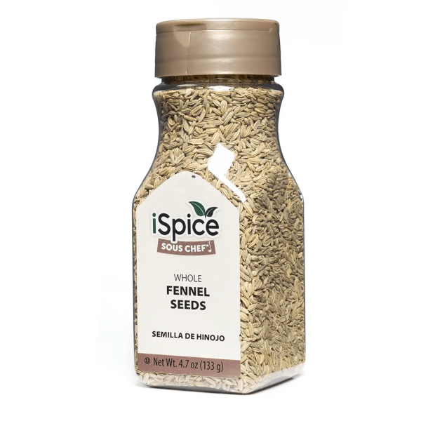 iSpice | Fennel Seed | 4.7 oz |  Gourmet Spice | Kosher | Greenish-brown Fashion