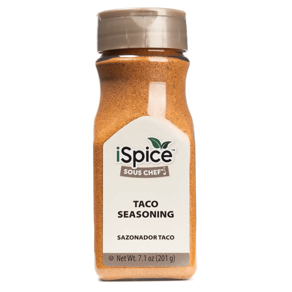 iSpice | Taco Seasoning | 7.1 oz | Mixed Spices & Seasonings | Kosher | Savory kick For Sale