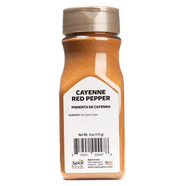 iSpice | Cayenne Red Pepper | 4 oz | Gourmet Spice | Kosher | Halal | Bold & Pungent Online Sale