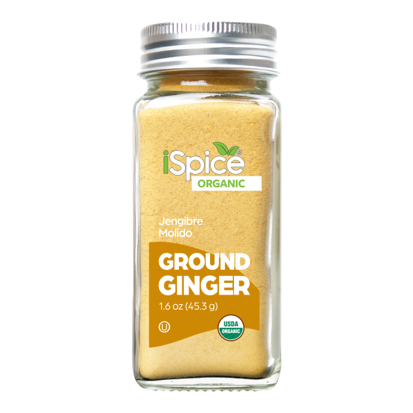 iSpice | Organic Ginger Ground | 1.6 oz | Premium Spices | Kosher | USDA Organic Certified on Sale