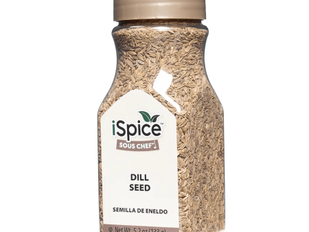 iSpice | Dill Seed | 5.2 oz |  Gourmet Spice |Kosher | Food Grade bottle | Aromatic scent For Sale