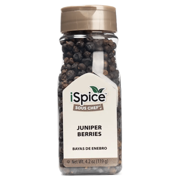 iSpice | Juniper Berries | 4.2 oz |  Gourmet Spice | Kosher | Aromatic Qualities Online