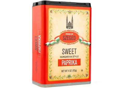 iSpice | Pride of Szeged Sweet Paprika Powder Hungarian Style | 4 oz | Gourmet Spice | 1-Pack Cheap