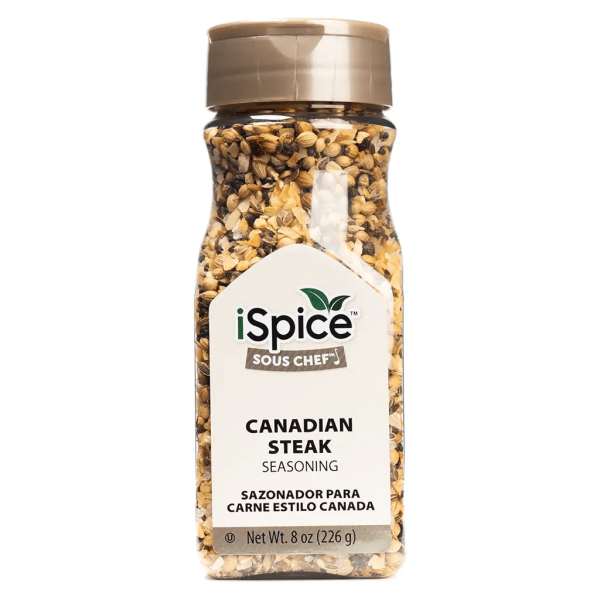 iSpice | Canadian Steak Seasoning | 8 oz | Mixed Spices & Seasonings | Kosher | Steak Mastery For Discount