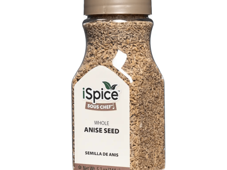 iSpice | Anise Seed Whole | 5.1 oz | Gourmet Spice | Kosher | Perfect for Baking & Cooking Online Hot Sale