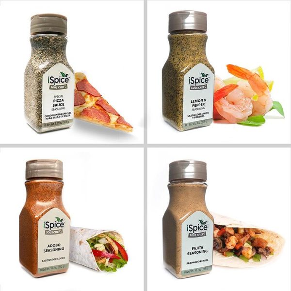 iSpice | 10 Pack of Seasonings | Mix and Match | Mixed Spices & Seasonings Gift Set | Kosher Supply