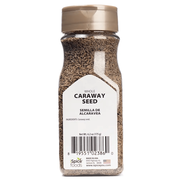 iSpice | Caraway Seed | 6.2 oz | Gourmet Spice | Kosher | Distinctive & Bold For Cheap