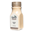 iSpice | Garlic Salt | 11.39 oz | Mixed Spices & Seasonings | Kosher | Halal | Flavorful Blend Discount