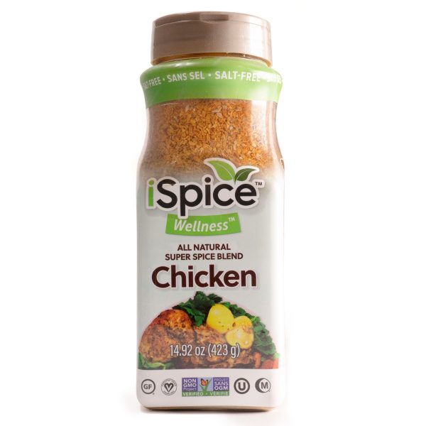 Spice Blend | Salt-Free Chicken Seasoning | 14.92 oz | Mixed Spice & Seasoning | Food Service | Halal | Kosher Sale