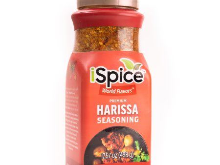 Spice Blend | Harissa Seasoning | 17.57 oz | Mixed Spice & Seasoning | Food Service | Halal | Kosher | Non GMO Cheap