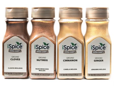 iSpice | 4 Pack of Spice | Foodoo | Mixed Spices & Seasonings Gift Set | Kosher Supply