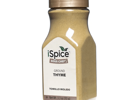 iSpice | Thyme Ground | 3.3 oz | Premium Herbs | Kosher | Aromatic herb For Sale