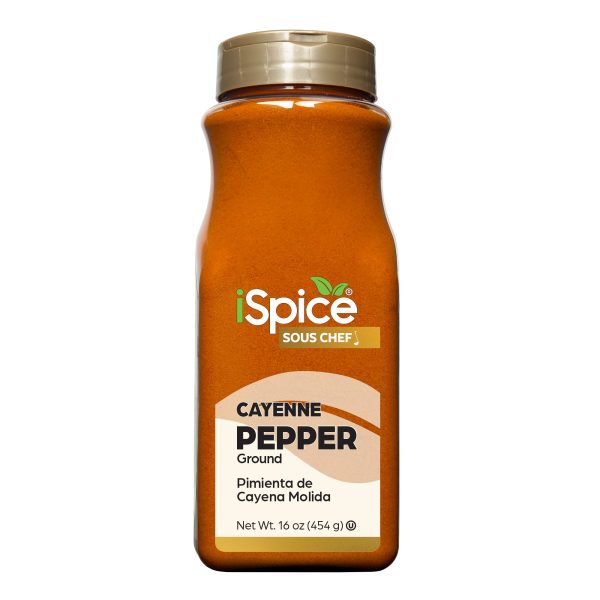 Spice Pepper | Cayenne Red Pepper | 16 oz | Food Service Size | Kosher | Rich Aroma Fashion