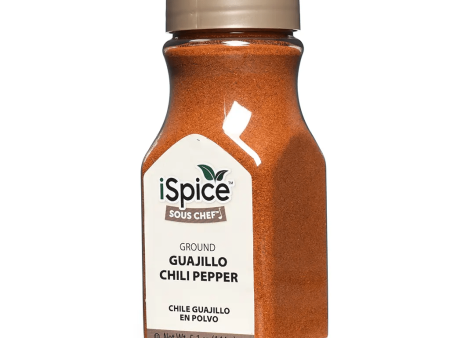 iSpice | Guajillo Chili Ground | 5.1 oz |  Gourmet Spice | Kosher | Vibrant Red Color on Sale