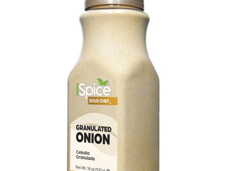 Spice Blend | Onion Granulated | 18 oz | Food Service Size | Rich Aroma | Kosher For Sale