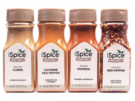 iSpice | 4 Pack of Spice | Amber | Mixed Spices & Seasonings Gift Set | Kosher For Discount