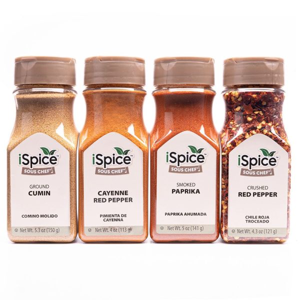 iSpice | 4 Pack of Spice | Amber | Mixed Spices & Seasonings Gift Set | Kosher For Discount