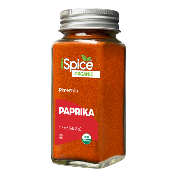 iSpice | Organic Paprika | 1.7 oz | Premium Spices | Kosher | USDA Organic Certified Online Sale