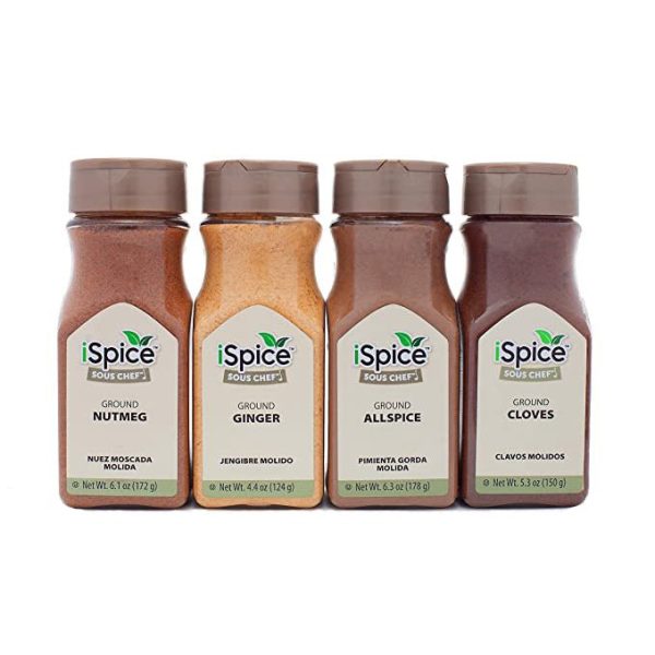 iSpice | 4 Pack of Spices | Holiday Essential | Mixed Spices & Seasonings Gift Set | Kosher Supply