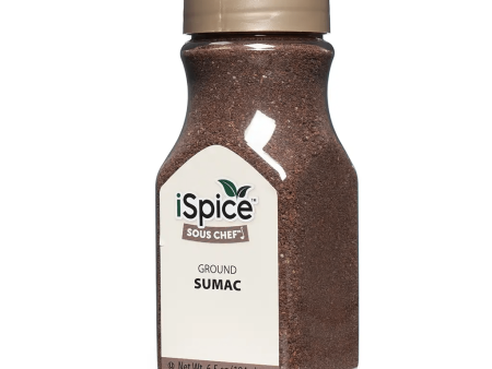 iSpice | Sumac Ground | 6.5 oz | Gourmet Spice | Kosher | Tangy flavor Online Hot Sale