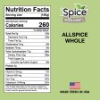 iSpice | Allspice Whole | 3.8 oz | Gourmet Spice | Kosher | Flavorful Allspice Cheap