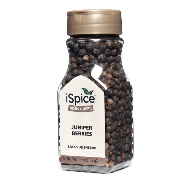 iSpice | Juniper Berries | 4.2 oz |  Gourmet Spice | Kosher | Aromatic Qualities Online