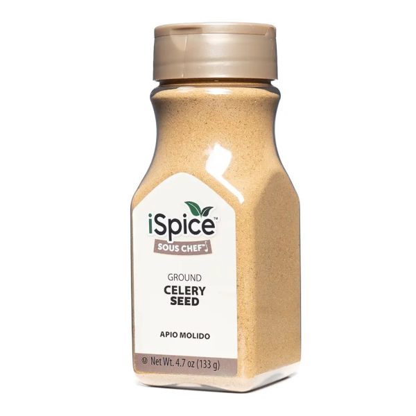 iSpice | Celery Seed Ground | 4.7 oz | Gourmet Spice | Kosher | Culinary Delight For Cheap