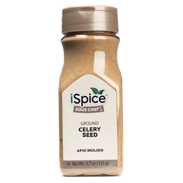 iSpice | Celery Seed Ground | 4.7 oz | Gourmet Spice | Kosher | Culinary Delight For Cheap