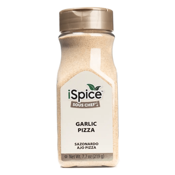 iSpice | Garlic Pizza Seasoning | 7.7 oz | Mixed Spices & Seasonings | Kosher | Pizza Perfection on Sale