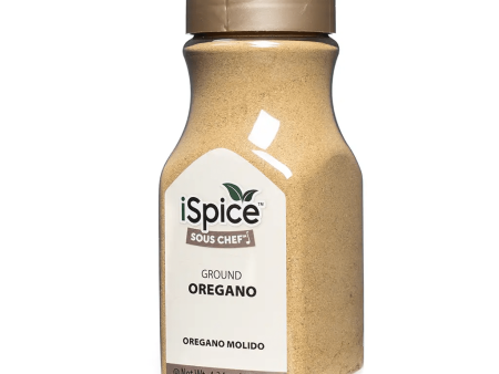 iSpice | Oregano Ground | 4.34 oz | Premium Herbs | Kosher | Halal | Finely milled Supply