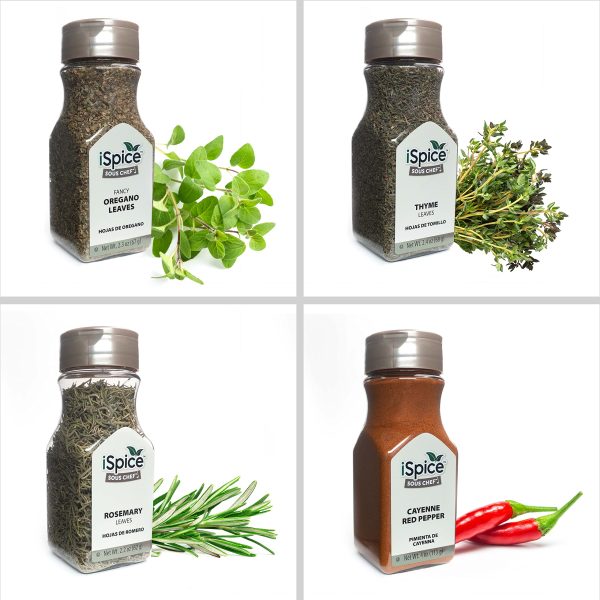 iSpice | 7 Pack of Spice and Herbs | Savory | Mixed Spices & Seasonings Gift Set | Kosher For Sale