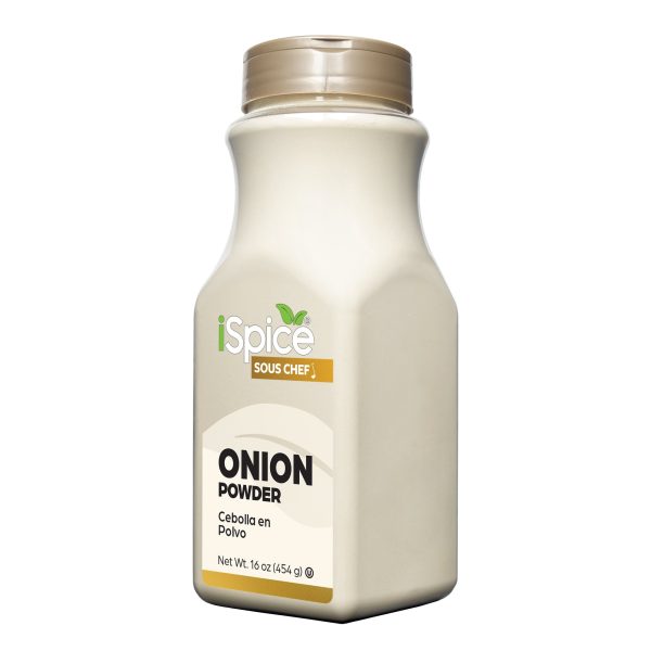 Spice Onion | Onion Powder | 16 oz | Food Service Size | Kosher | Rich Aroma Online Hot Sale